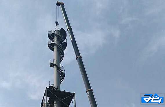 高爐煤氣放散點火 \