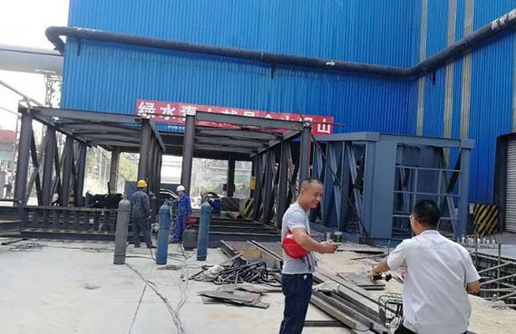 高爐煤氣放散塔 \