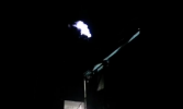 一套高爐煤氣放散點火裝置【點火成功】 武漢海韻竣工驗收！
